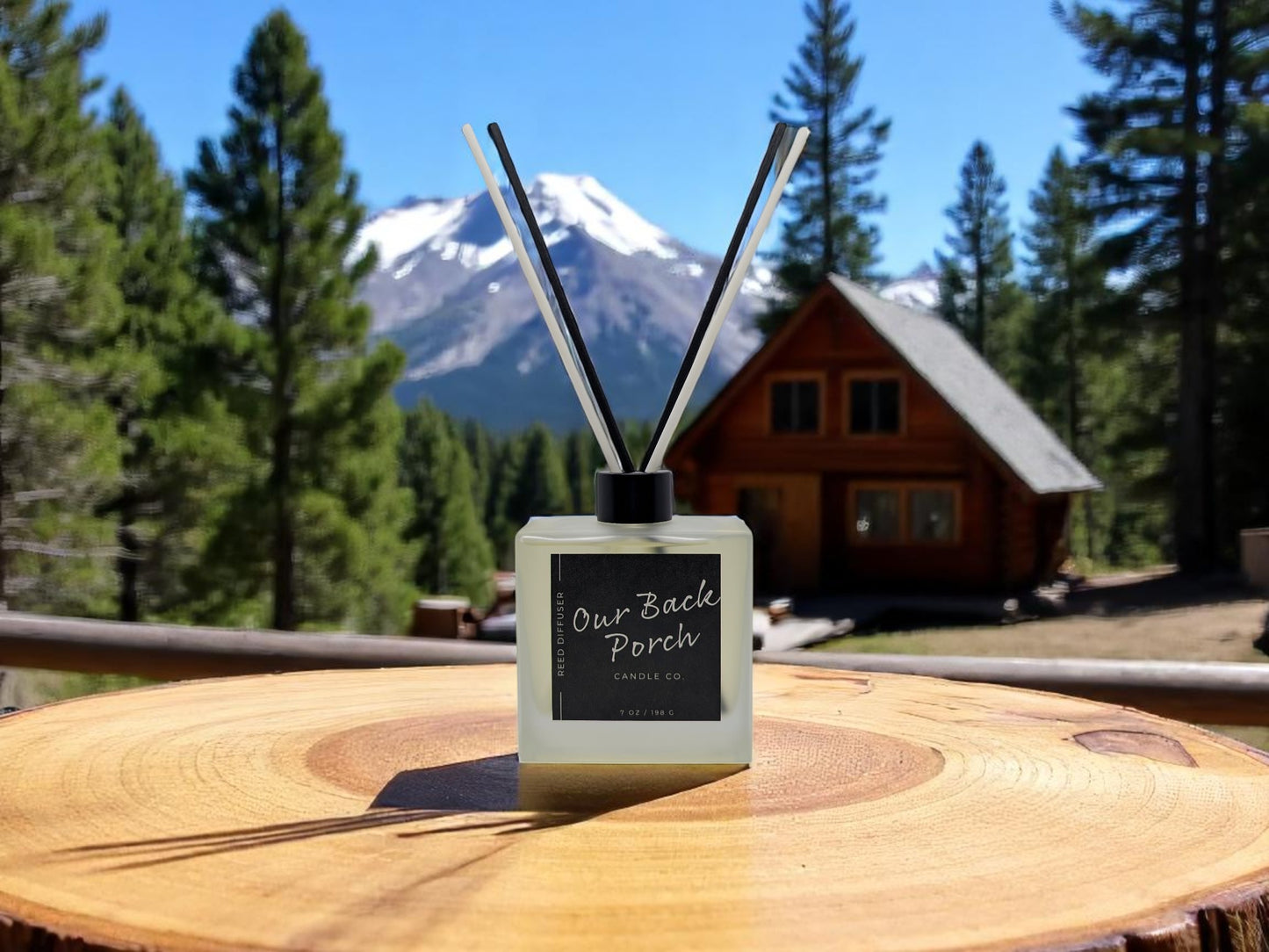 Rocky Mountain Cabin Flameless