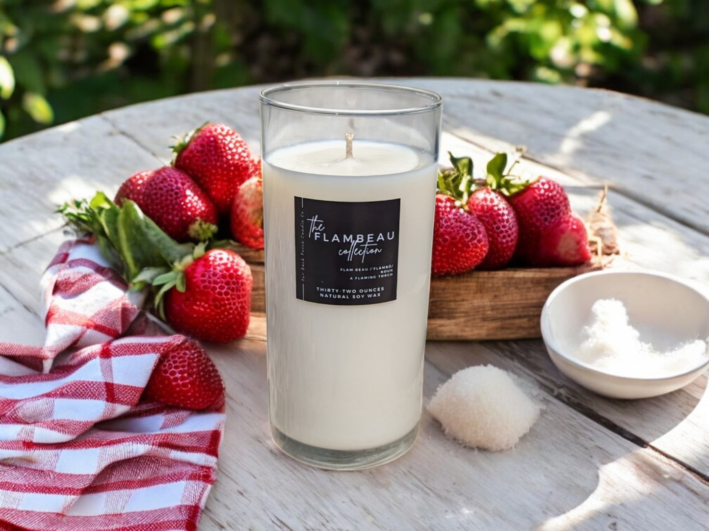 Candle of the Month: Strawberry Rhubarb