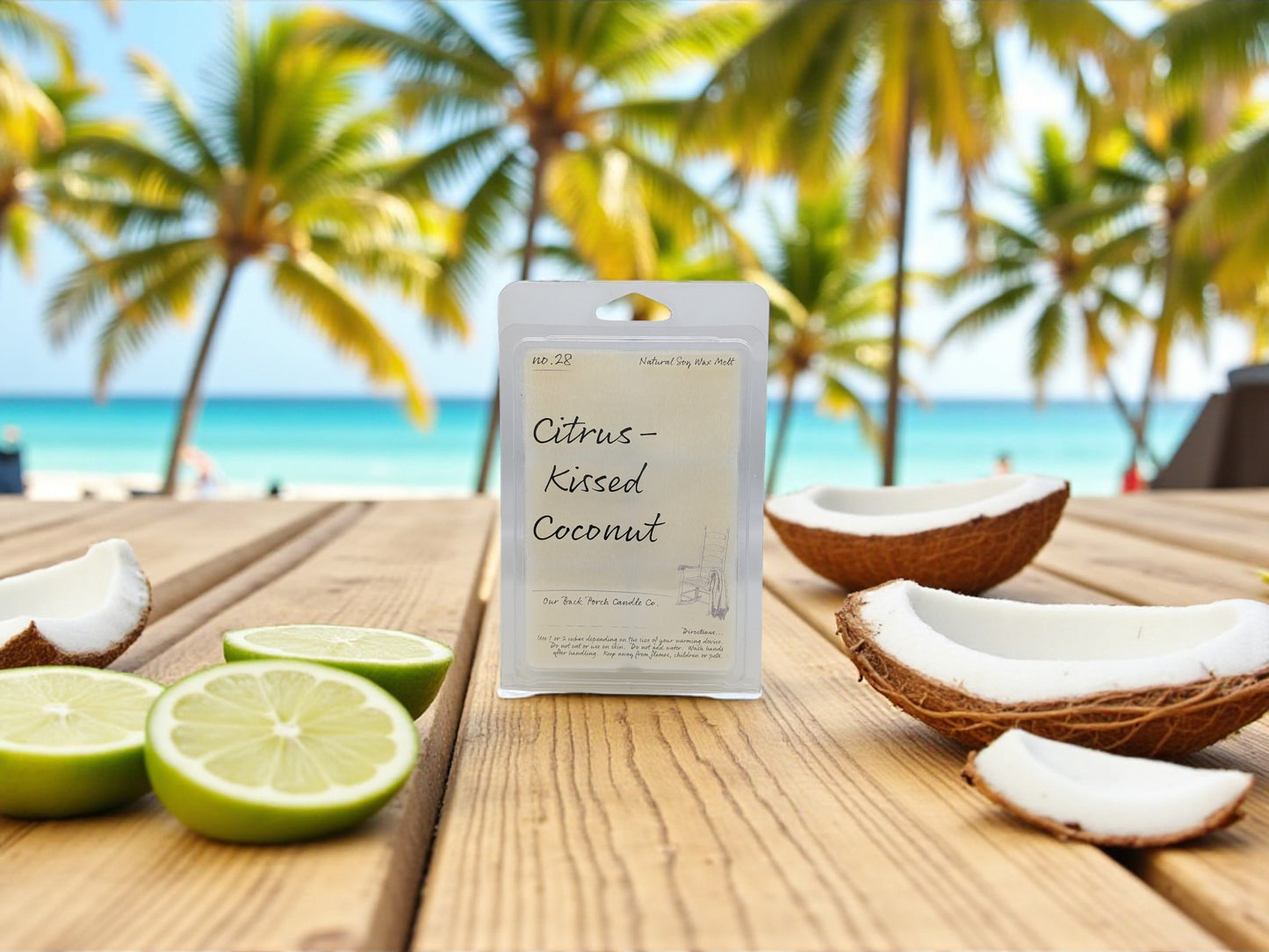 Citrus-Kissed Coconut Flameless