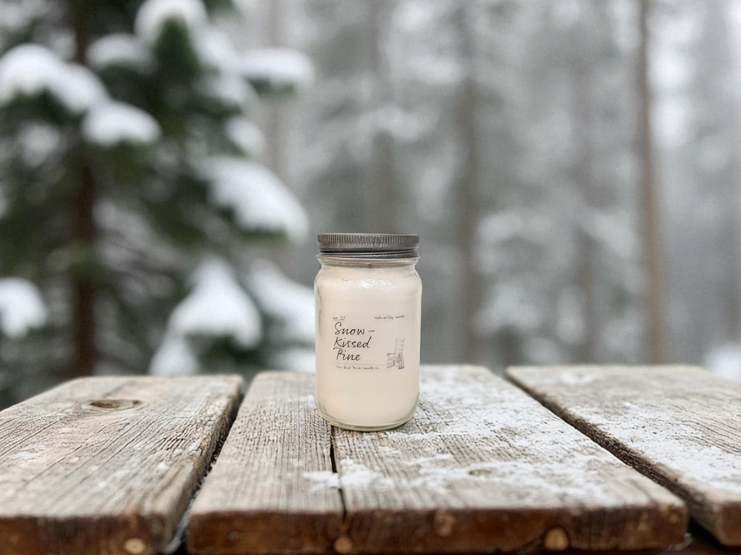 Snow-Kissed Pine