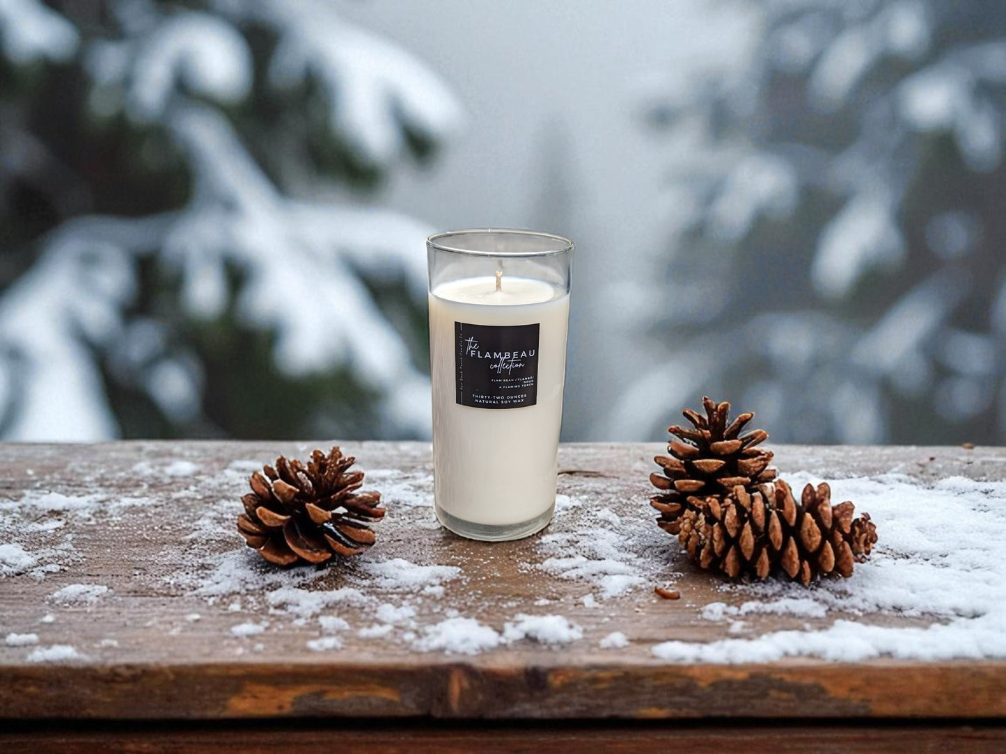 Snow-Kissed Pine