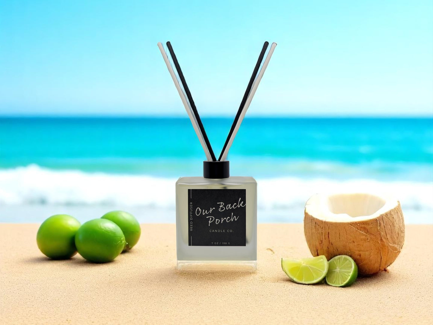 Citrus-Kissed Coconut Flameless