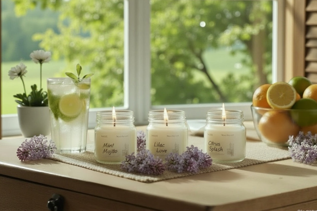 Hand-poured soy candles by Back Porch Candle Co. — Loveland, Colorado