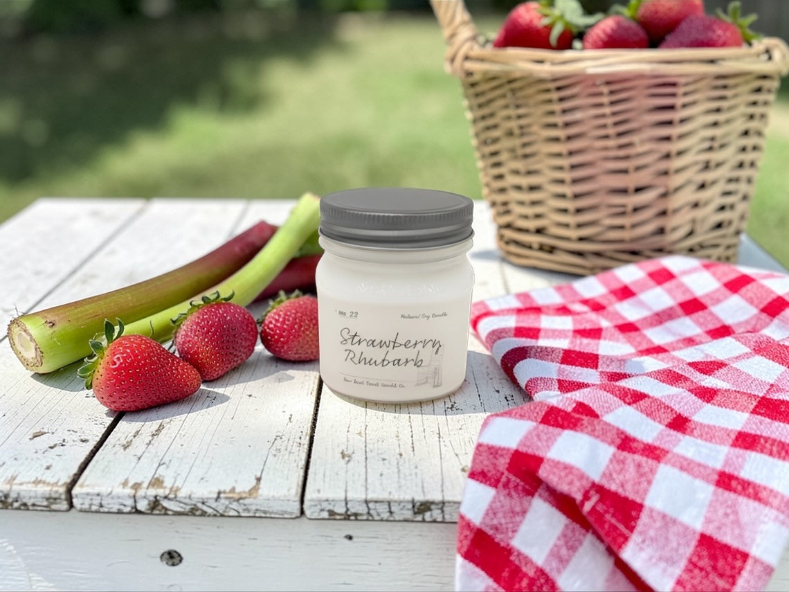 Candle of the Month: Strawberry Rhubarb