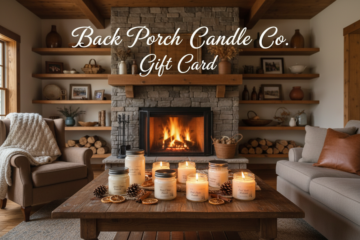 Back Porch Candle Co. Gift Card - Updated